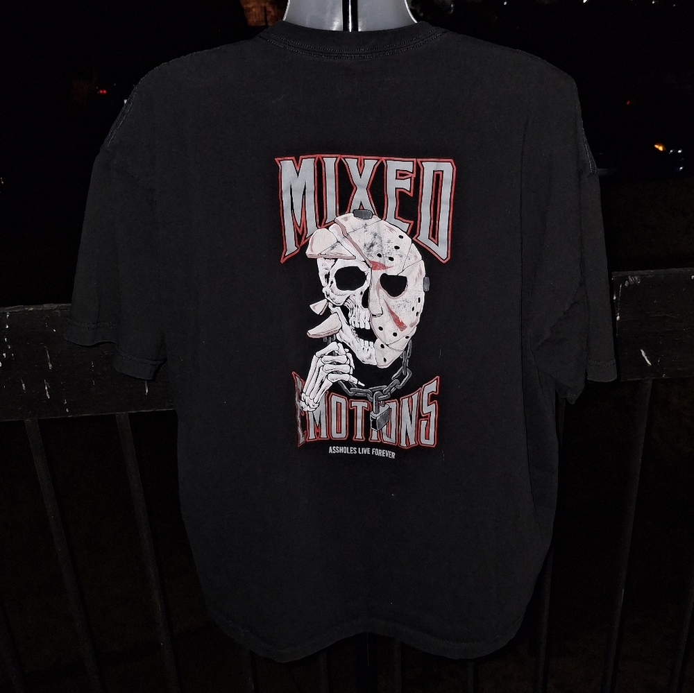 ASSHOLES LIVE FOREVER Mixed Emotions T Shirt Size XXL
